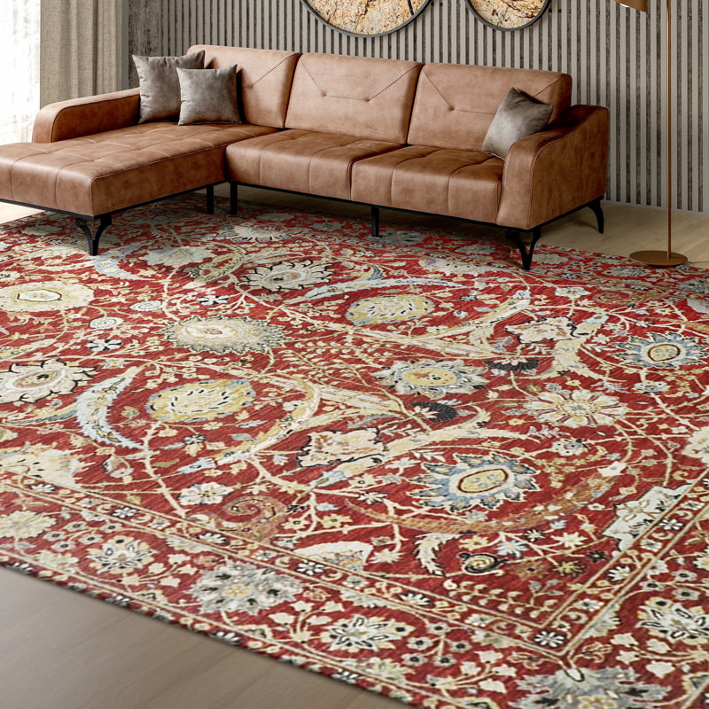Wool Oriental Area Rug, Rectangle 8' x 10'