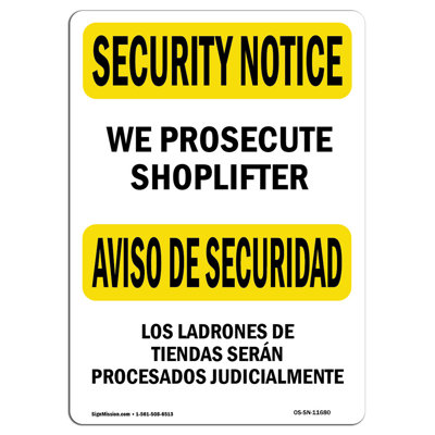 Panneau de sécurité
