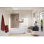 Ursa 34 in. x 58.25 in. Frameless Bronze Tinted Single Fixed Bath Panel-1858811409
