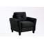 Chaise d'appoint avec coussin moelleux et pieds robustes-1079814495