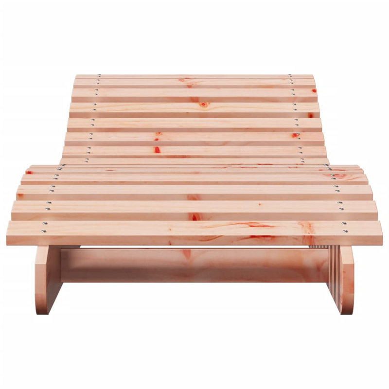Alyson 205cm Long Single Chaise, Reddish Orange