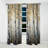 Birch Tree Forest Wonderland V - Tree Room Darkening Nature Curtain - 1 Panel-107832009