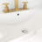 Tahera 48.38 " W Freestanding Standard Free Standing 1 Single Combined Vanity Unit Bathroom Vanity With Engineered Stone Top
