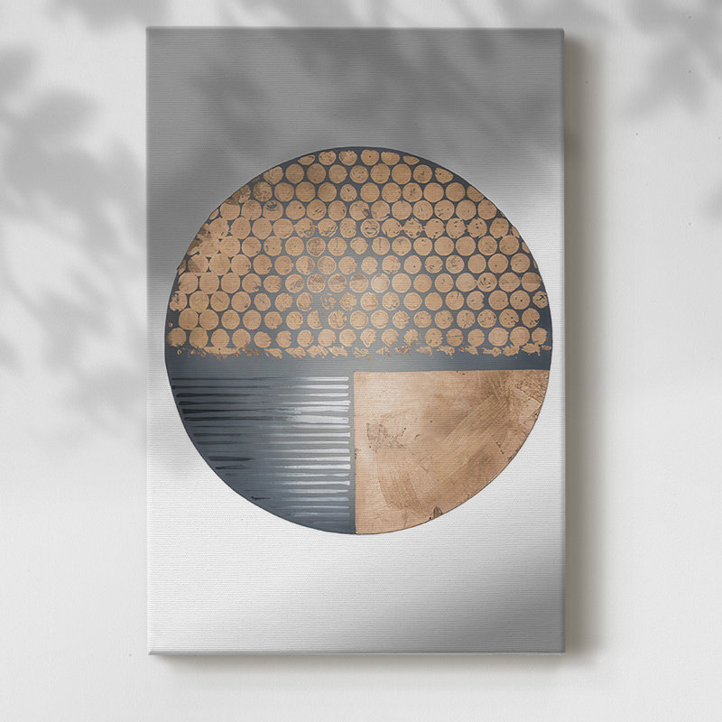 Printed Copper Orbit IV, 27'' H x 18'' W