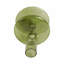 5" H Glass Sculptural Taper Candle Holder with Rounded Base-134626268