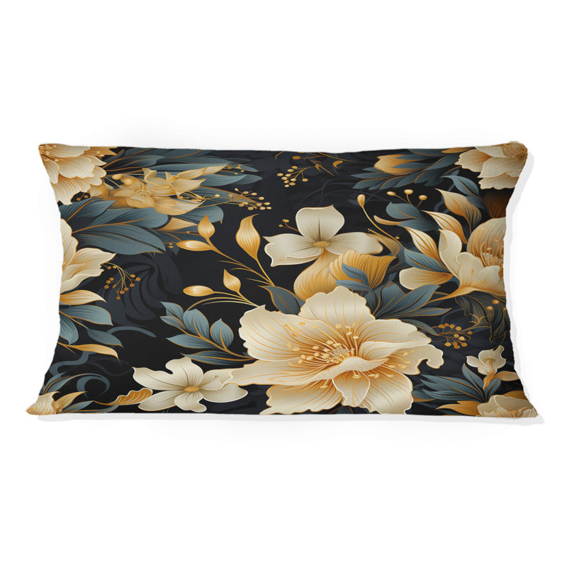 Coussin décoratif Timeless Beige Peony Sophistication II - imprimé floral