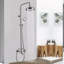 Système de douche complet avec valve brute