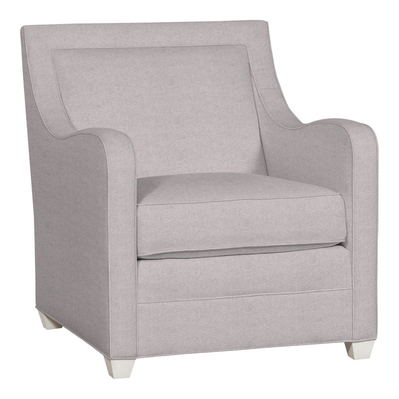 Haden Upholstered Armchair, Casa Blanca, Nadia Linen