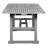 Alfonsi 6 - Person Wood Patio Dining Set with Rectangular Table-577534514