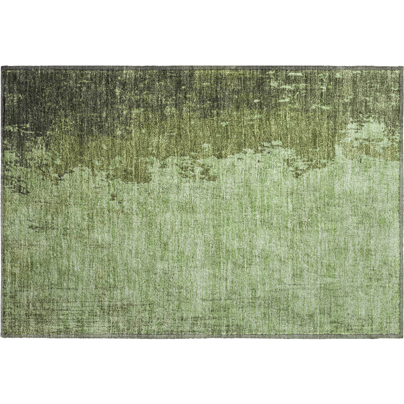 Premium Machine Washable Woodall AMF1912 Abstract Rug, Rectangle 1'8" x 2'6"
