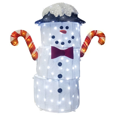 3' Marshmallow Man with 146 White LED Lights