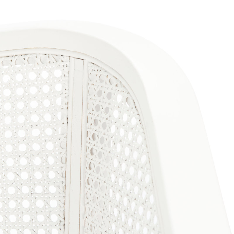 Chaise avec accoudoirs Raoul, Blanc