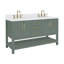 Meuble-lavabo double 60 po ARIEL Magnolia-942133761-946952732