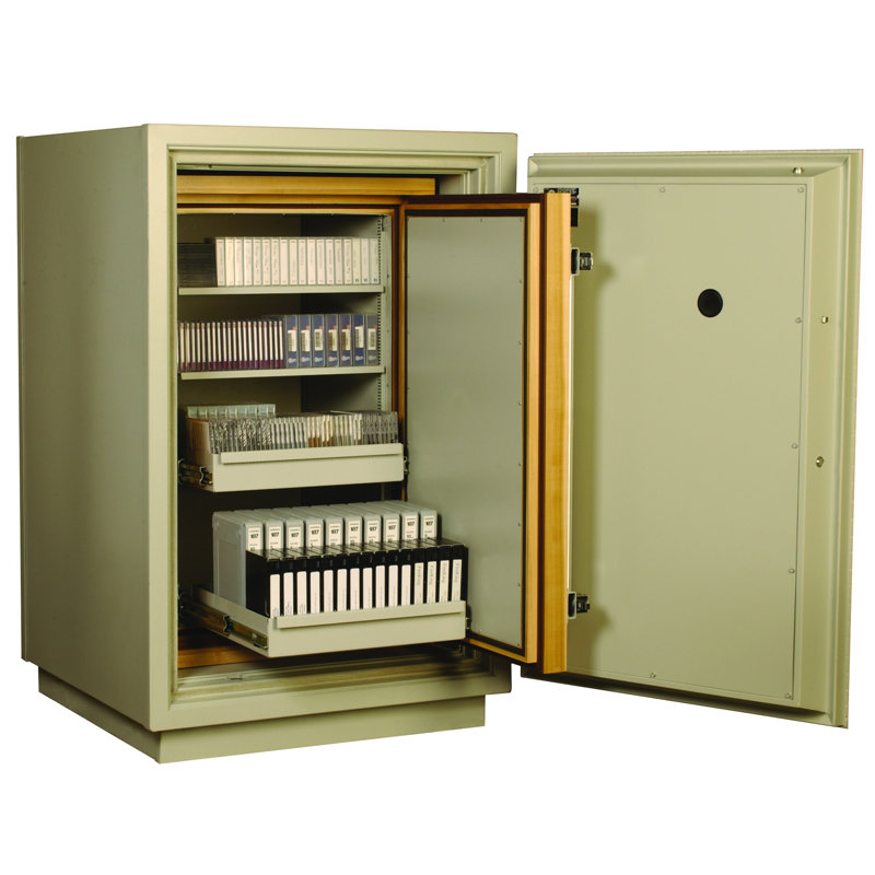 Fireproof Mixed Media Security Safe with Electronic Lock, 6 CuFt
