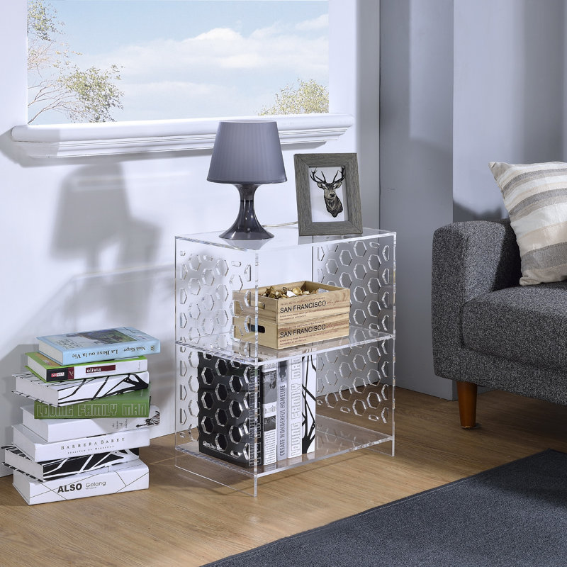table de bout en nid d’abeille Groth