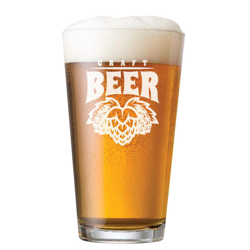 Naropa 16oz. Handmade Pint Glass Set