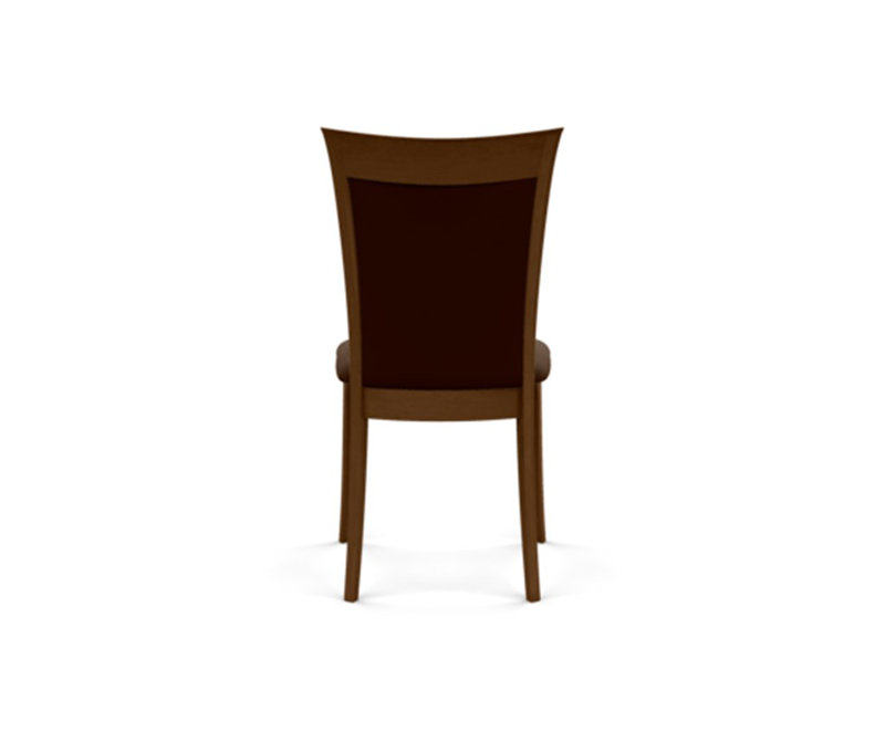 Morgan Leather Dining Chair, Saddle Cherry, Coffee
