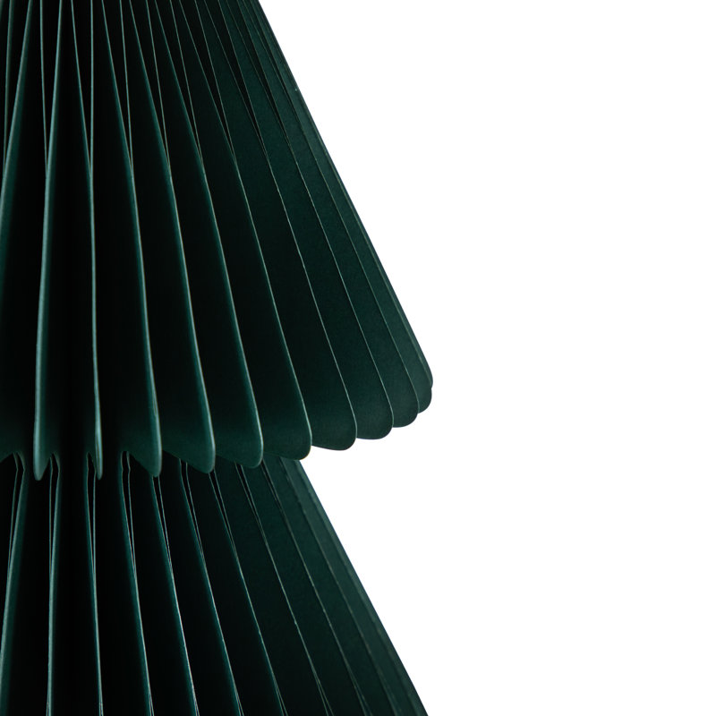 Accordion Honeycomb Foldable Paper Christmas Tree - 3', Green