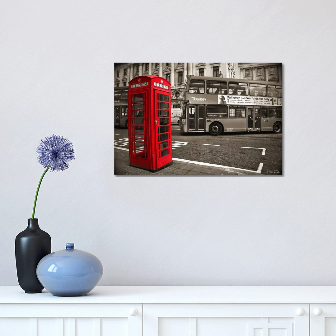 London Telephone by Ben Heine - Print on Canvas