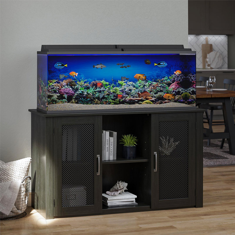 Support pour aquarium ou terrarium 55 gallons pour animaux