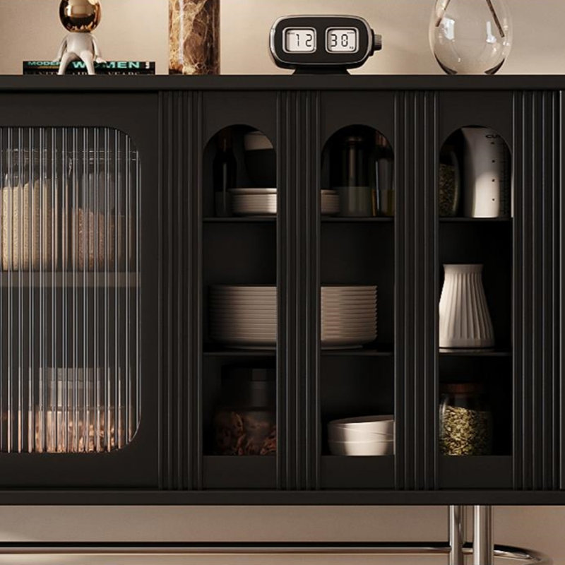 Buffet de style rétro, Noir