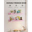 Tablettes flottantes, paquet de 4, rose