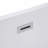 47" Acrylic Freestanding Bathtub ,Spacious Rectangle Shape, Gloss White Finish, Chrome Overflow & Pop-Up Drain