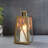 12'' H Stainless Steel Decorative Lantern (Gold)-692898942