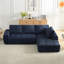 Canapé modulaire surdimensionné en L FAUX FUR-1765081535-1765081534