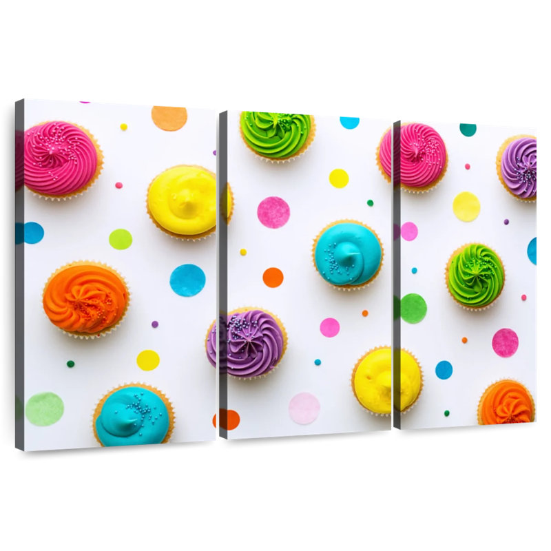 Yarlin Cupcakes, 20" H x 33" W