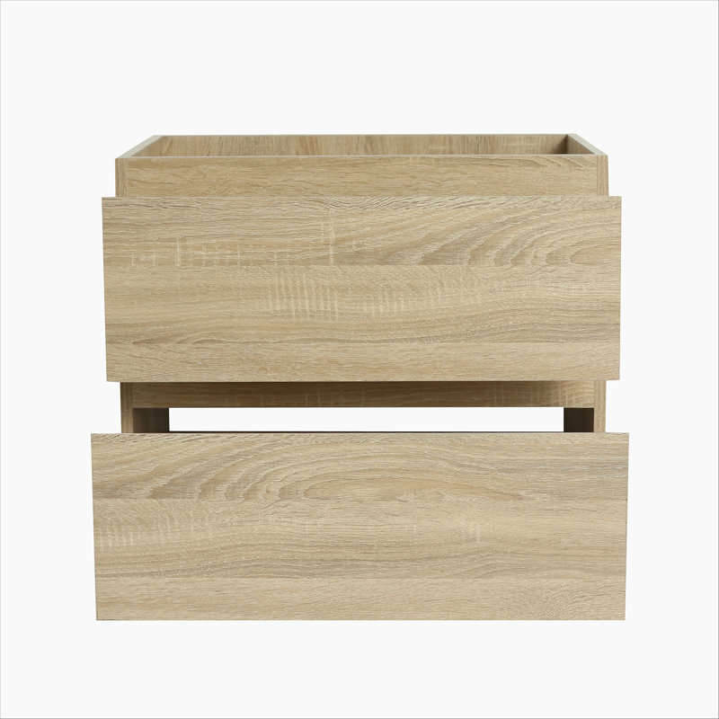 24" Wall-Mounted Bathroom Vanity
