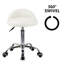 Backed Adjustable Height Ergonomic Lab Stool Wheels-1535761493