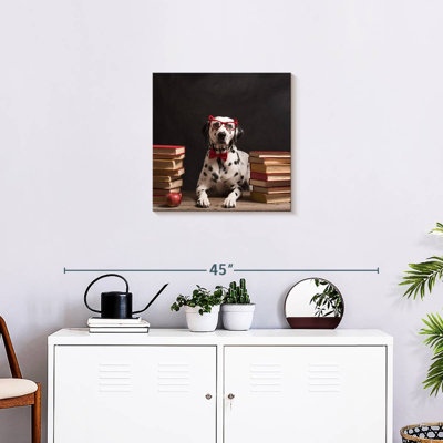 Brampt Dalmatian Librarian