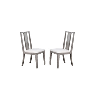 Chaise de salle à manger Maez en gris tourterelle