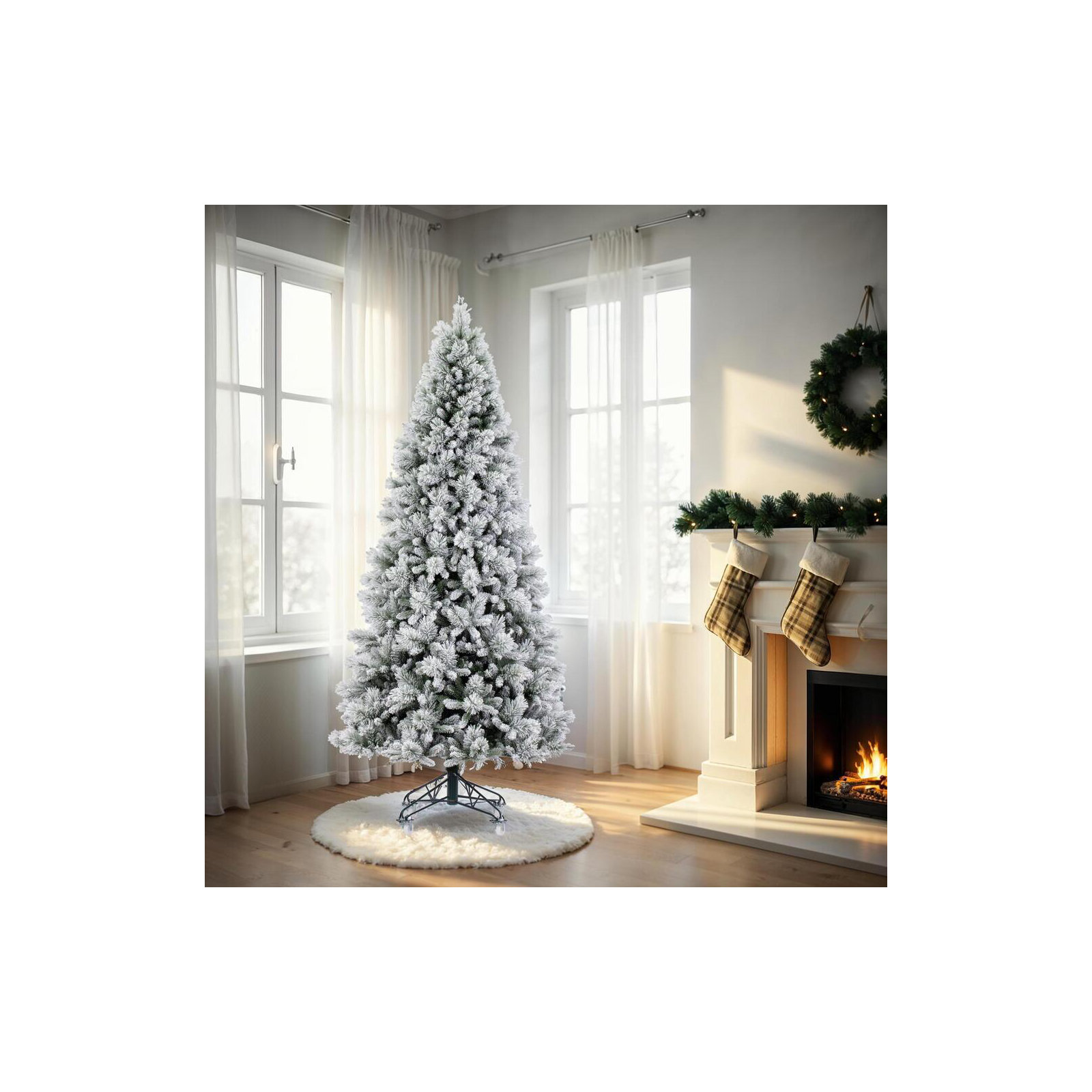 Gilio 10' Artificial Pine Christmas Tree