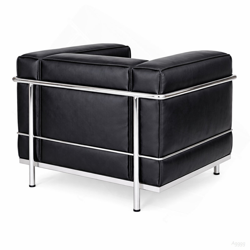 Fauteuil Petit Modele noir grain