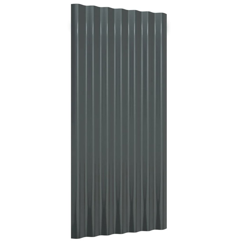 Dakota Fields Steel Roofing Kit, Anthracite, 80cm H x 36 cm W