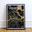 Stockholm City Map - No Frame Print-356558798