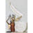 CosmoLiving by Cosmopolitan White Polystone Feather Bird Home Wall Decor-19723100