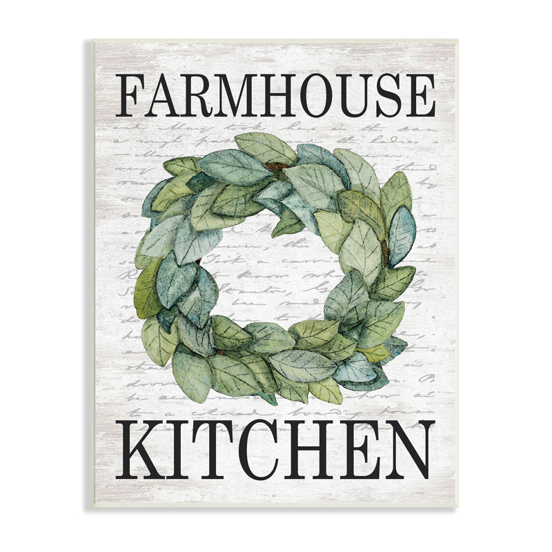 Couronne d'arbre de campagne Farmhouse, Bois, H 15 po x l 10 po x P 0,5 po
