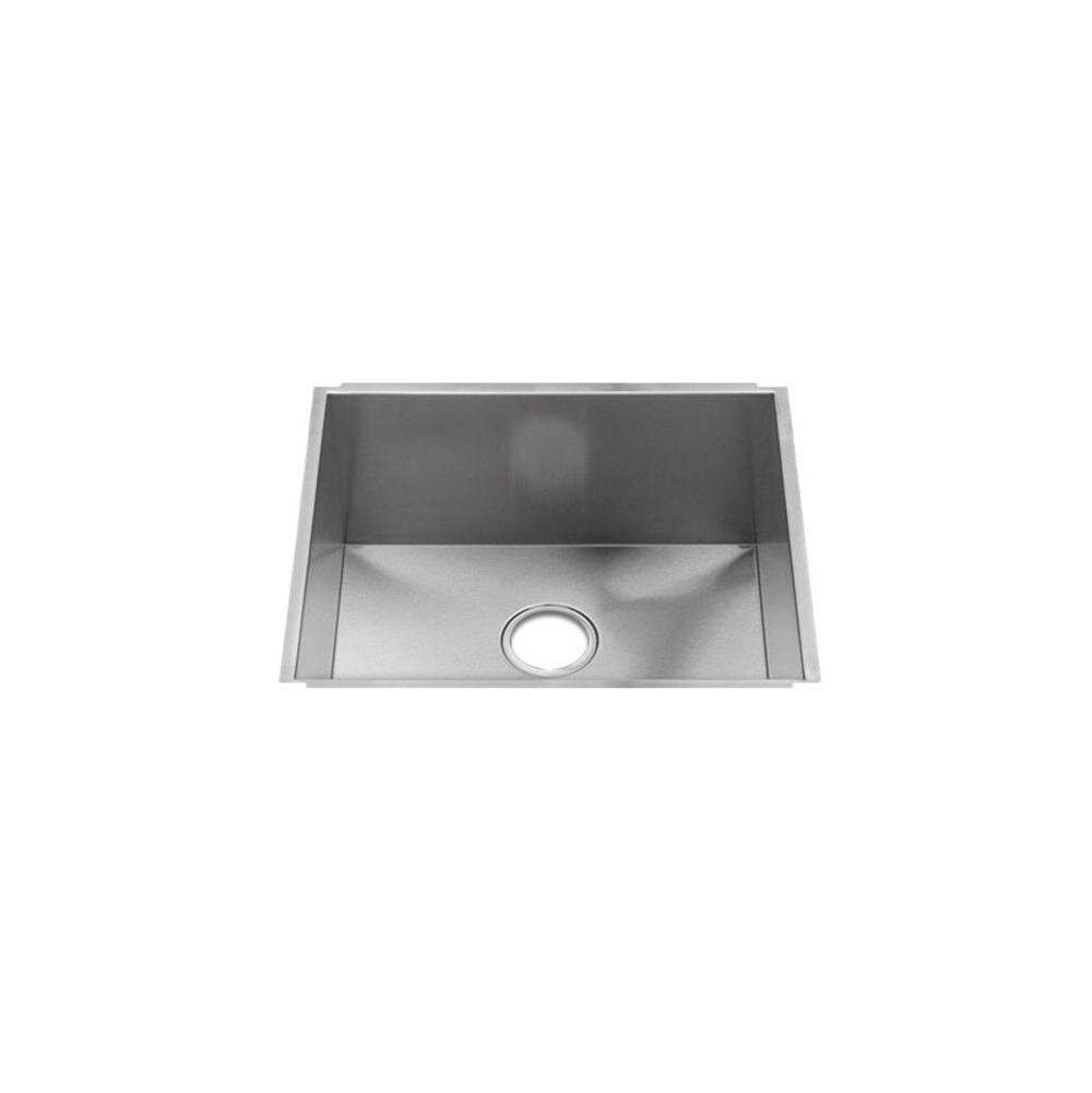 Julien Urban Edge 22.5'' L Undermount Single Bowl Stainless Steel ...