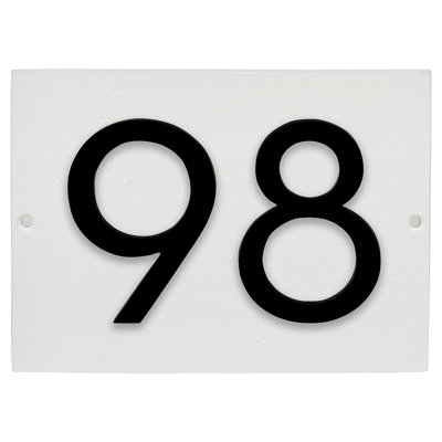Plaque murale rectangulaire