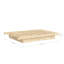 Kanso Bed frame, with or without bedrollers, Scandinavian design, made in Europe, FSC certified wood, choose your size-97721836