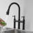 Bridge Kitchen Faucet With Pull-Down Sprayhead In Spot