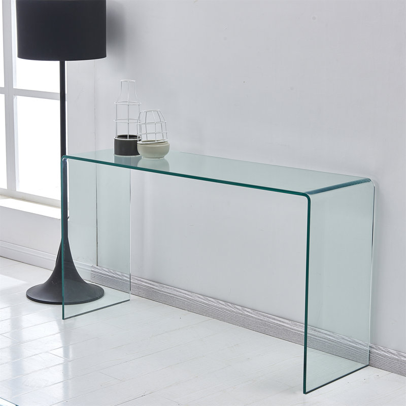 Console en verre
