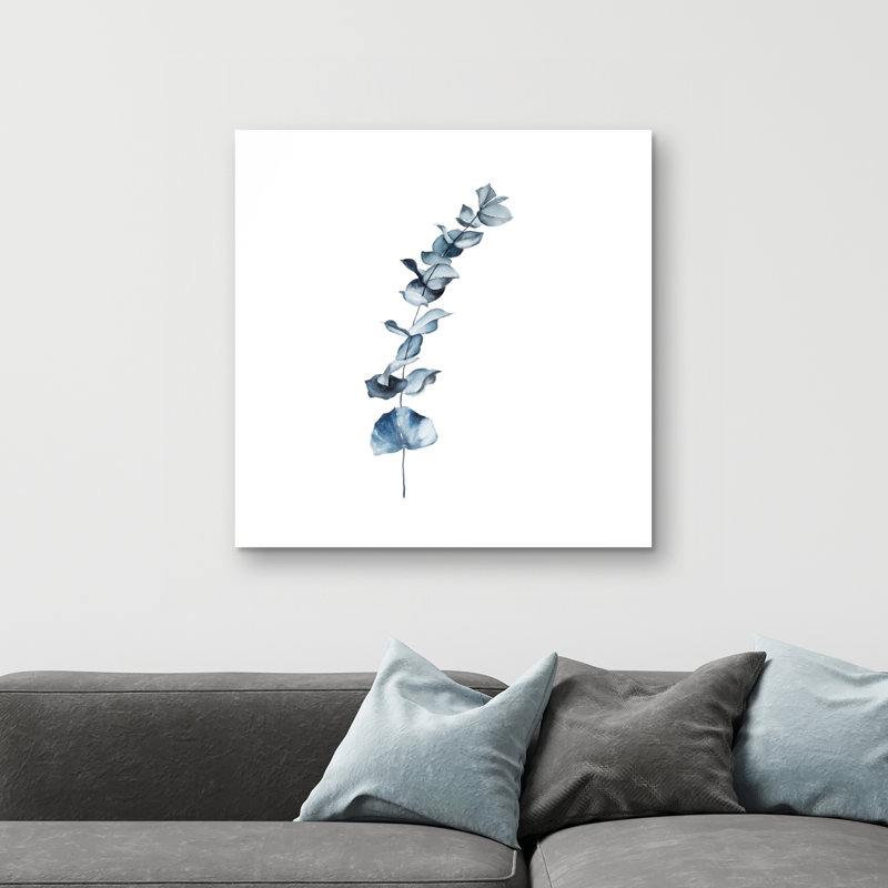 Eucalyptus leaves - 32"x32" art on canvas