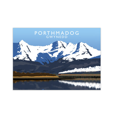 Porthmadog Gwynedd by Richard O'Neill - Print