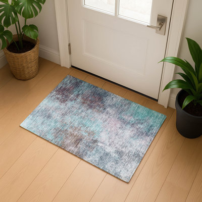 Premium Machine Washable Ariel Abstract Rug
