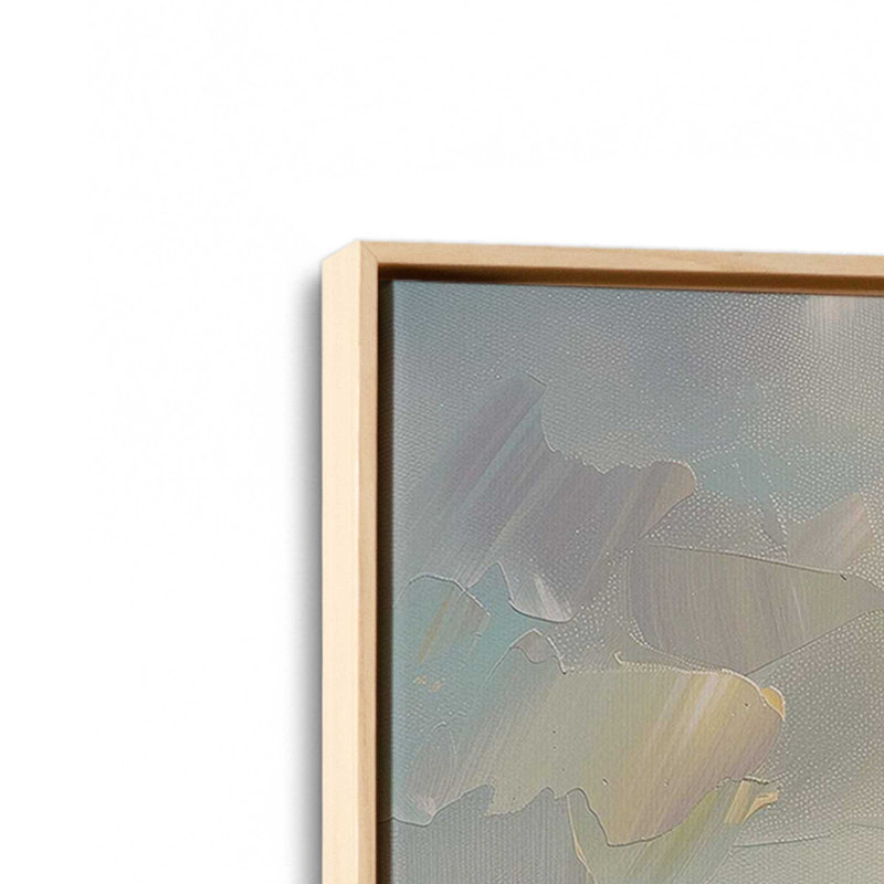 "Harbor Glow" par Golden Glow Interiors 2 - Pièces sur toile, Érable américain encadré, H 50 po x l 34 po