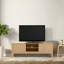 Meuble télé Gendaro de 58 po avec console Mid-Century-265772280
